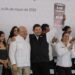 Gobierno de Puebla entrega obras viales, patrullas y combustible con apoyo de Pemex
