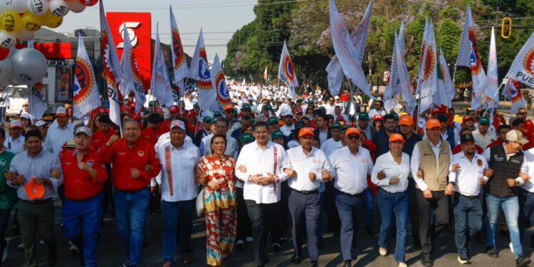 Puebla conmemora el Día del Trabajo entre llamados a fortalecer derechos laborales y crecimiento económico