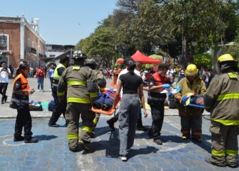 Más de 1.6 millones de poblanos participaron en el Primer Simulacro Nacional 2026