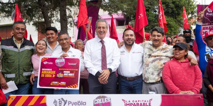 Encabeza Pepe Chedraui arranque de rehabilitación vial en la colonia Fraternidad Antorchista