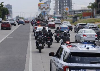 Refuerzan seguridad en la Vía Atlixcáyotl con operativo permanente y vigilancia las 24 horas