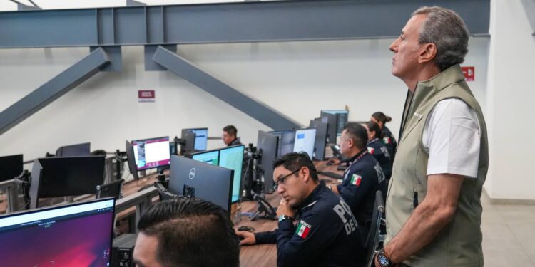 Supervisa Pepe Chedraui avances de Puebla 360 y labores de videovigilancia