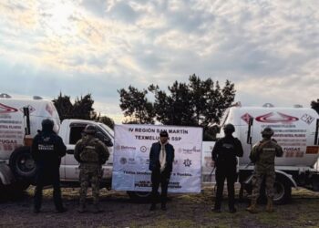 Policía Estatal y Marina detienen a hombre dedicado al robo de gas