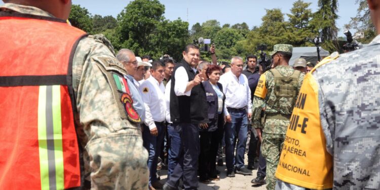 Refuerzan acciones preventivas ante temporada de lluvias en la Sierra Norte de Puebla