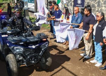 Tonantzin Fernández impulsa acciones para garantizar la seguridad en el Cerro Zapotecas
