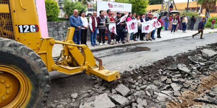 Con Tonantzin Fernández, avanza la modernización de la infraestructura en San Pedro Cholula