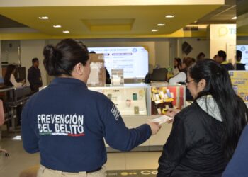 Refuerza Gobierno de Tonantzin Fernández acciones de prevención de la extorsión en el sector comercial