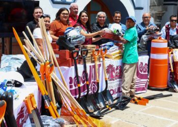 Tonantzin Fernández impulsa acciones para fortalecer la seguridad y la imagen urbana de San Pedro Cholula