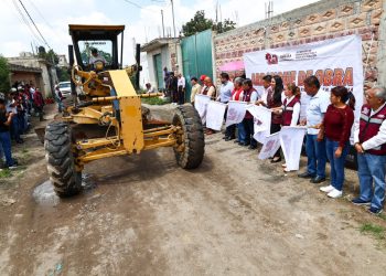 Tonantzin Fernández impulsa nuevas obras para transformar la infraestructura de San Pedro Cholula