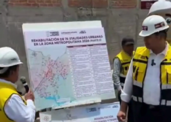 Supervisa Armenta obras viales en la junta auxiliar Ignacio Romero Vargas