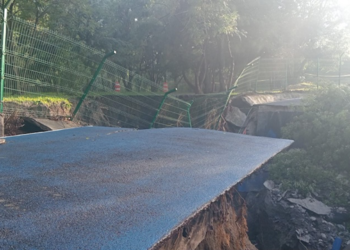 Lluvias provocan daños en el Parque Metropolitano y anegaciones en el Parque del Arte