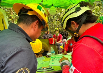 Localizan a último excursionista en gruta de Cuetzalan