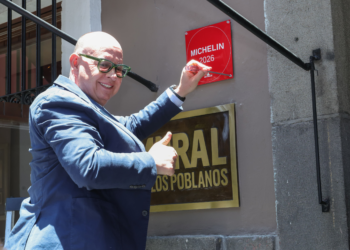 Restaurantes de Puebla reciben placas MICHELIN 2026 por su excelencia gastronómica