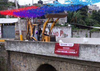 Arranca Gobierno de Pepe Chedraui construcción del Puente Vehicular de San Miguel Canoa