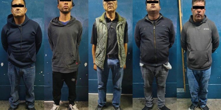 Asegura SSP a cinco hombres en posesión de armas de fuego