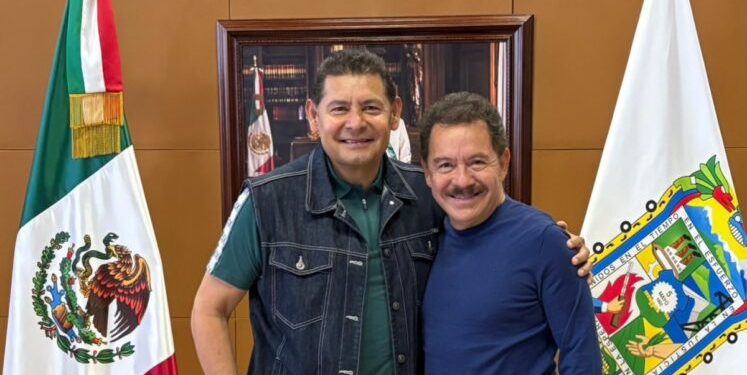 Armenta e Ignacio Mier muestran unidad a un día del proceso interno de Morena