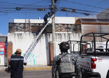 Retiran SSC de San Pedro Cholula y autoridades federales y estatales 52 cámaras de videovigilancia instaladas de manera irregular