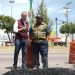 Avanza Pepe Chedraui con acciones de bacheo en calles de Los Pinos Mayorazgo