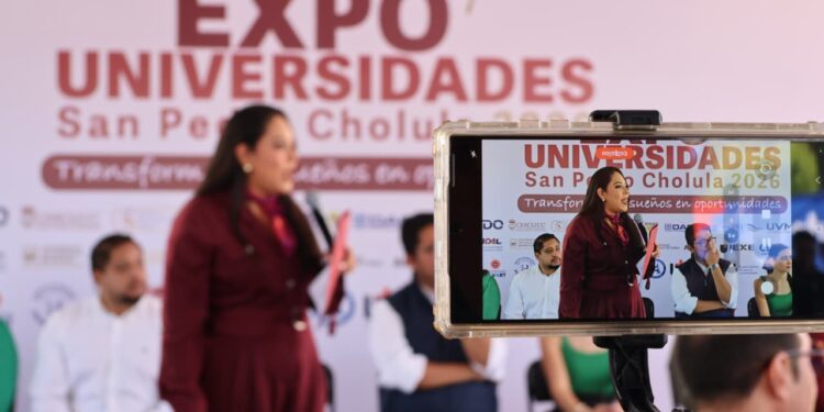 Tonantzin Fernández impulsa oportunidades educativas para las juventudes de San Pedro Cholula
