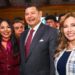 Tonantzin Fernández acompaña al gobernador Armenta a su informe de 600 días