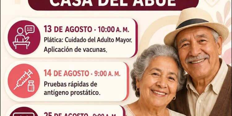 Con respaldo de Tonantzin Fernández, DIF San Pedro Cholula acerca servicios de salud a personas adultas mayores*