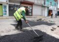 Gobierno de Pepe Chedraui mejorar la infraestructura vial en colonia Villa Verde