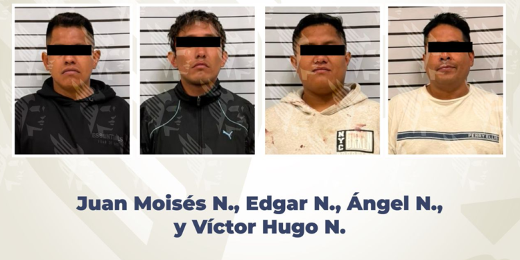 Investigan a cuatro hombres por asalto violento a Coppel de la 11 Norte