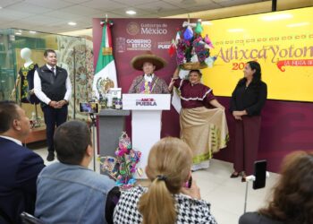 Armenta destaca al Atlixcayotontli como referente para preservar la cultura de Puebla