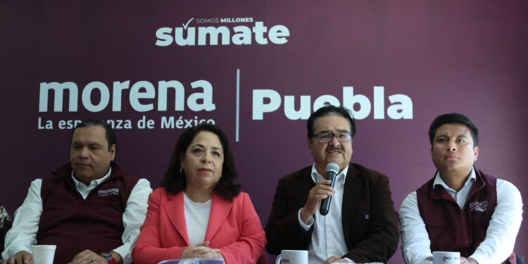 Morena Puebla: pintas de bardas generan molestia, pero no representan una falta electoral