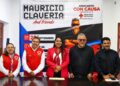 Suma Tonantzin Fernández a Mauricio Clavería a una causa en favor de la Cruz Roja Cholula