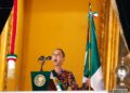 ¡“Viva México libre, independiente y soberano”! Sheinbaum lanza mensaje durante el Grito