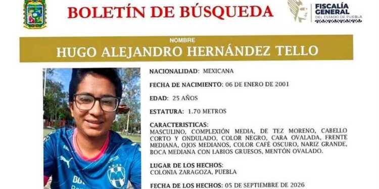 Armenta aborda con familiares y BUAP la búsqueda de Hugo Alejandro