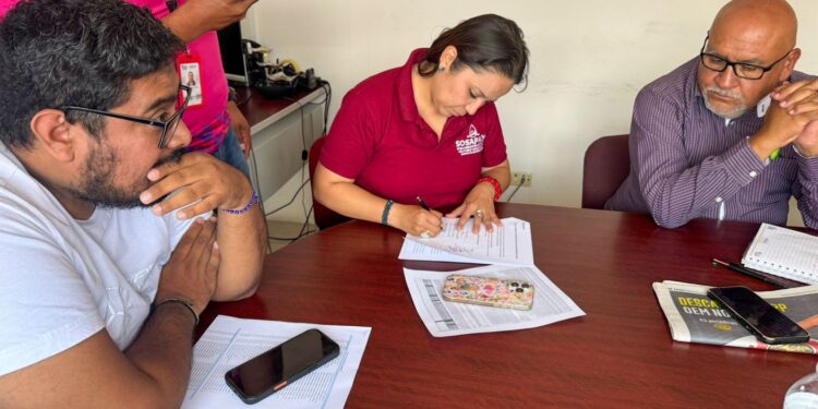 SOSAPACH y habitantes del fraccionamiento Argos establecen acuerdos para fortalecer el suministro de agua