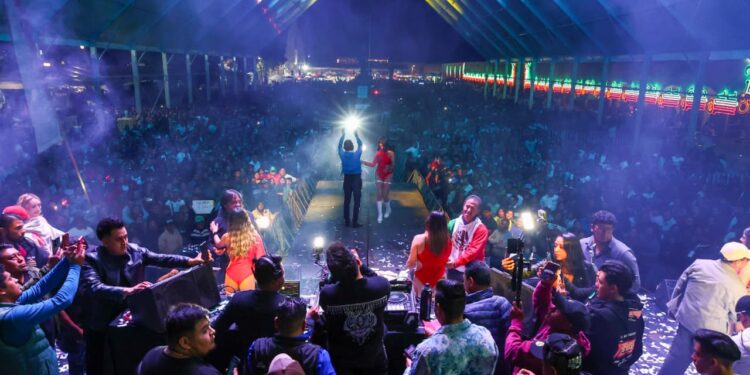 La Gran Feria de Cholula se viste de ambiente sonidero en su segundo día