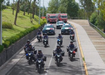 Supervisa SSP preparación de policías estatales previo a celebraciones de fiestas patrias