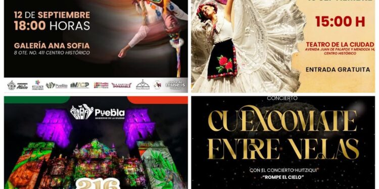 Gobierno de Pepe Chedraui invita a pasar un fin de semana cultural de fiestas patrias