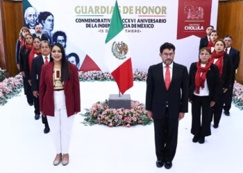Encabeza Tonantzin Fernández ceremonia conmemorativa de la Independencia de México