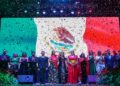 Ante una Plaza de la Concordia abarrotada, Tonantzin Fernández da el Grito de Independencia