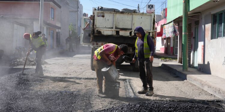 Avanza Pepe Chedraui con programa ‘Bacheando Puebla’ en Minerales de Guadalupe