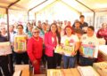 Impulsa Tonantzin Fernández educación de la niñez cholulteca con entrega de libros de texto