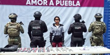 Detiene SSP a una integrante más de “Los Pocholos” en posesión de droga