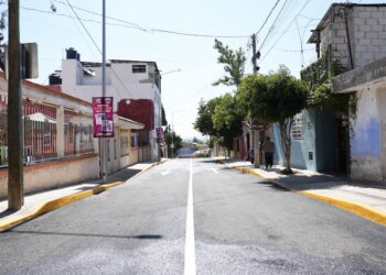 Entrega Pepe Chedraui obra de pavimentación en la colonia Guadalupe Hidalgo 2da. Sección