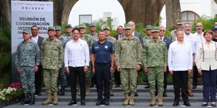 Puebla fortalece coordinación con entidades del centro del país para consolidar la paz