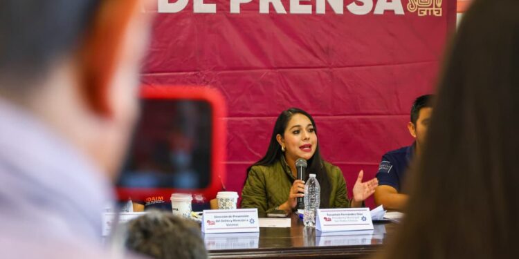 Tonantzin Fernández consolida acciones de seguridad y proximidad social en San Pedro Cholula