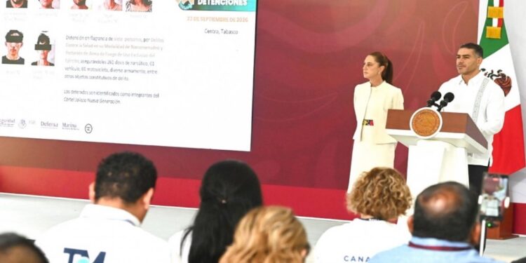 ‘La Barredora’ está debilitada y dividida en dos grupos en Tabasco: García Harfuch