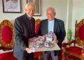 Mons. Víctor Sánchez Espinosa visita a Mons. Jorge Carlos Patrón Wong en Xalapa