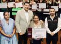 El pueblo organizado decide y transforma con obra comunitaria: Armenta Mier