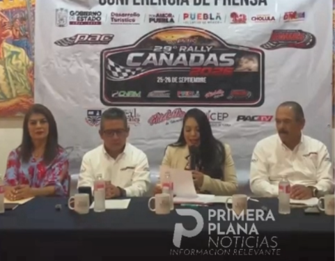 San Pedro Cholula será sede del arranque del Rally Cañadas 2026