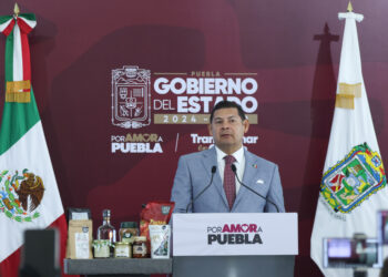 Armenta rechaza señalamientos de “narcogobierno” y defiende estrategia de seguridad en Puebla