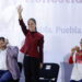 Sheinbaum anuncia acciones de vivienda y apoyo a mujeres durante visita a Puebla